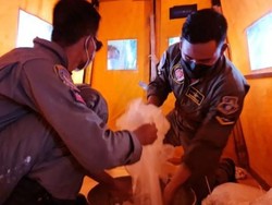 TNI AU-BRIN Semai Garam Cegah Hujan Saat Race MotoGP Mandalika