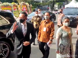 Maruf, AHY hingga Menteri-menteri Jokowi Hadiri Pernikahan Putri Tanjung