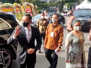 Maruf, AHY hingga Menteri-menteri Jokowi Hadiri Pernikahan Putri Tanjung Maruf, AHY hingga Menteri-menteri Jokowi Hadiri Pernikahan Putri Tanjung