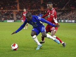 Laga perempatfinal Piala FA antara Middlesbrough vs Chelsea berlangsung di Stadion Riverside, Middlesbrough, Inggris, Minggu dini hari WIB. Kemenangan The Blues itu dipastikan oleh gol Romelu Lukaku dan Hakim Ziyech.