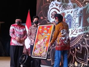 Ini Pesan Wagub Emil Saat Hadiri Festival Batik Keren Kota Blitar
