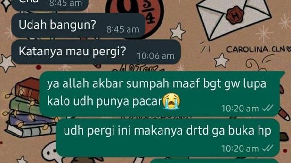 7 Isi Chat Sama Ayang Ini Endingnya Bikin Ketawa Bengek
