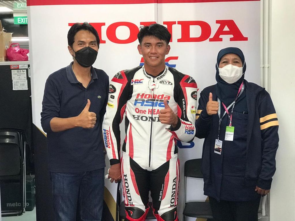 Mario Aji Raih 2 Poin di Moto3 GP Mandalika, Gubernur Khofifah: Kami Bangga!