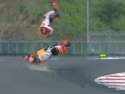 Marquez Ketiban Sial di Mandalika, Gara-gara Spek Ban yang Beda?