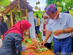 Saat Luhut Beri Motivasi dan Borong Produk UMKM Banyuwangi