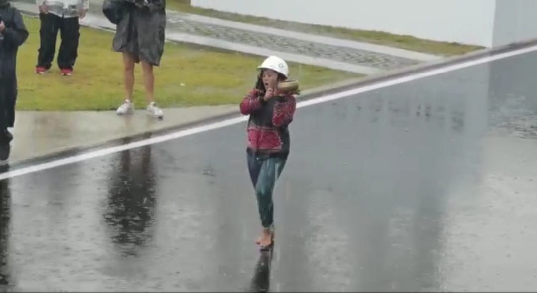 Pawang hujan di Sirkuit Mandalika