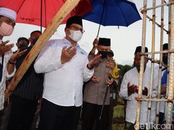 Kapolres Malang Hadiri Peletakan Batu Pertama Ponpes Darun Najah 2 Karangploso
