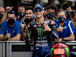 Fabio Quartararo Makin Berani Main di Lintasan Basah!