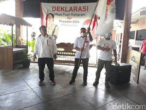 Deklarasi Dukung Puan di Solo, Relawan Sebut Ganjar By Design Buzzer Deklarasi Dukung Puan di Solo, Relawan Sebut Ganjar By Design Buzzer