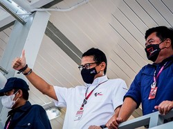 Banyak Momen Viral di MotoGP Mandalika, Begini Reaksi Sandiaga Uno