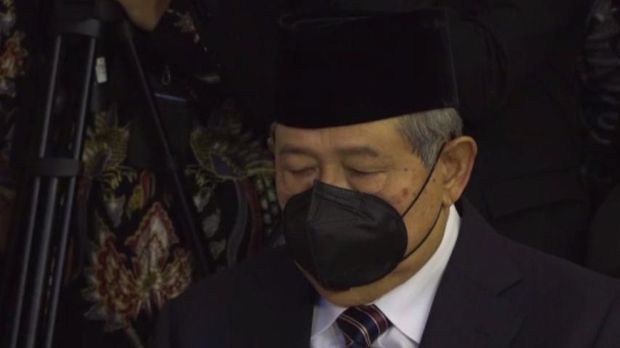 SBY di Pernikahan Putri Tanjung
