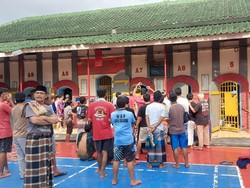 Keseruan Warga Lapas IIB Sukabumi Nonton MotoGP Mandalika