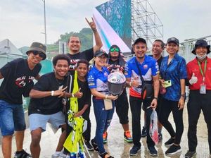 Begini Perjuangan Penonton MotoGP Asal Banyuwangi Dapat Helm Aleix Espargaro