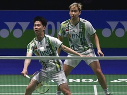 Kevin/Marcus Susah Payah ke 8 Besar Indonesia Masters 2022