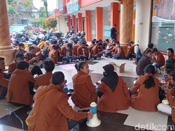 COVID-19 Belum Usai, Mahasiswa Unikama Lakukan Aksi Damai