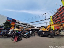 Potret Jelang Pembongkaran TPS Pasar Turi
