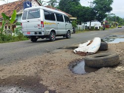 Jalan Saketi-Labuan Banten Rusak, Satker PUPR Perbaiki Besok