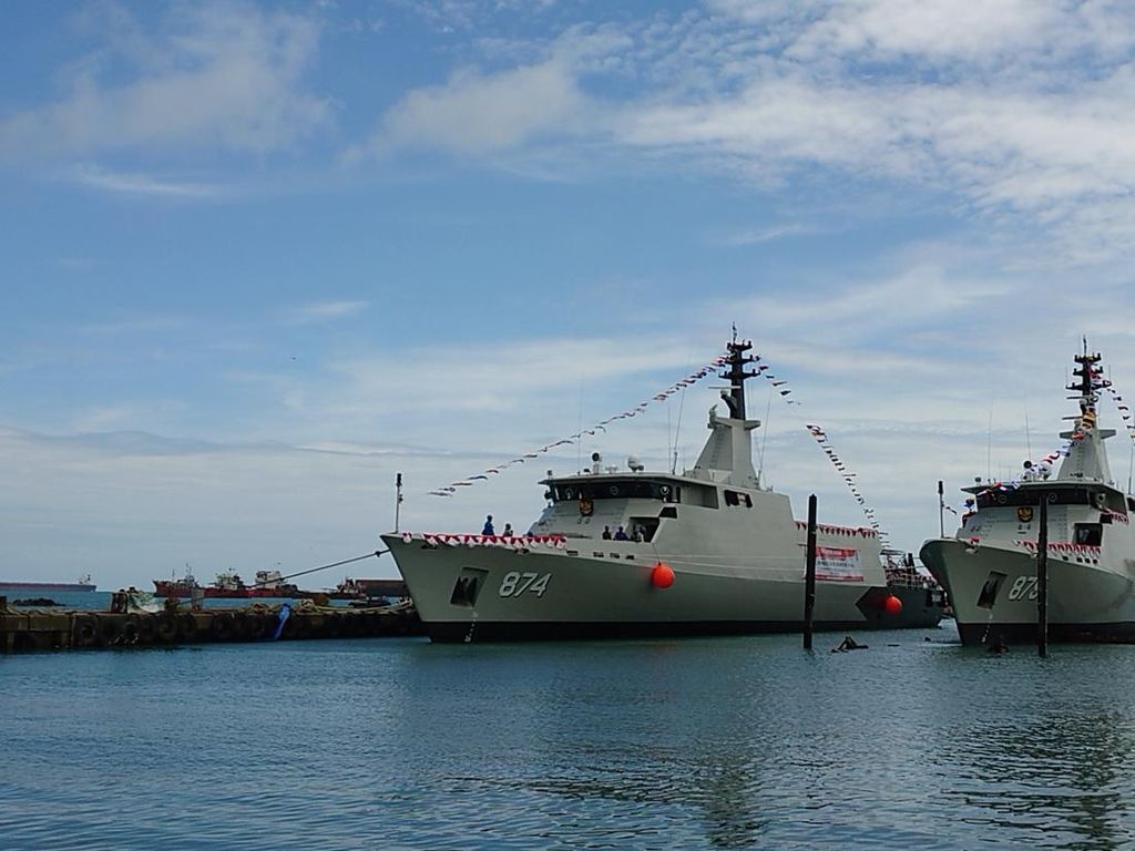 Top! KSAL Resmikan 2 Kapal Perang Baru Buatan Dalam Negeri