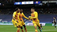 Xavi bawa Barcelona kembali ke papan atas Barcelona, terbaru menang besar 4-0 atas Real Madrid dan Barca sementara berada di peringkat ketiga dengan minus 12 poin dari Madrid di puncak (Getty Images)