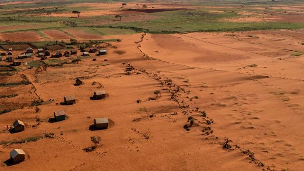 Kemarau Panjang, Pulau Hijau Madagaskar Berubah Jadi Merah Berdebu