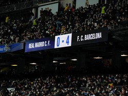 Madrid Dibantai Barca, Ratusan Suporter Cabut Usai Gol Keempat