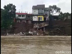Erosi Sungai Klawing Purbalingga, 22 Rumah Terancam Roboh