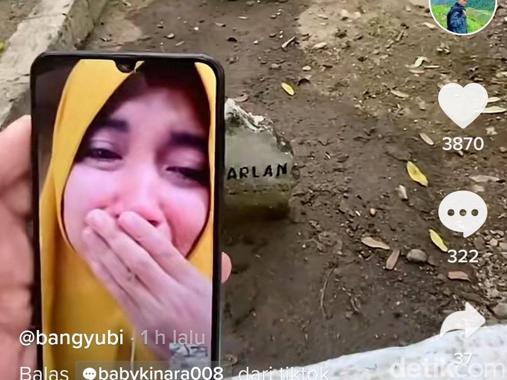 Cerita Pembersih Makam Viral di TikTok Terinspirasi Konten Baim Wong