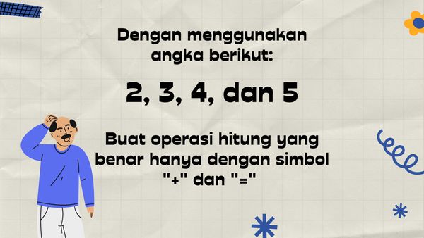 Teka-teki Matematika Penambah IQ, Pecahkan Logika di Baliknya