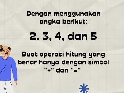 Teka-teki Matematika Penambah IQ, Pecahkan Logika di Baliknya