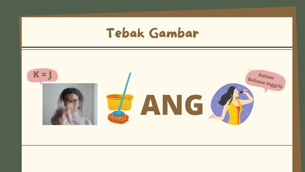 Asah Imajinasi Kamu, Cari Tahu Kata Tersembunyi di Balik Gambar Ini Asah Imajinasi Kamu, Cari Tahu Kata Tersembunyi di Balik Gambar Ini