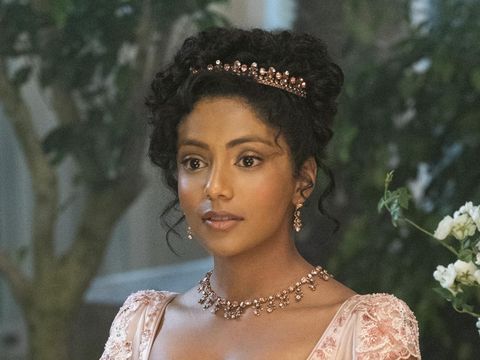 Bridgerton 2 Bridgerton. Charithra Chandran as Edwina Sharma in episode 201 of Bridgerton. Cr. Liam Daniel/Netflix © 2022