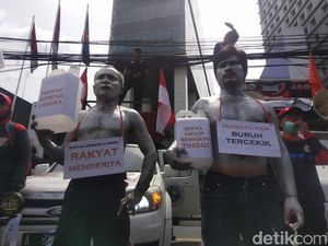 Harga Minyak Goreng Mahal, Buruh Geruduk Kantor Mendag