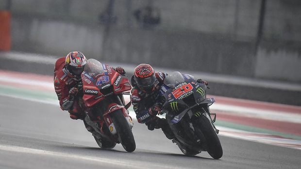 Fabio Quartararo vs Jack Miller di MotoGP Mandalika Fabio Quartararo vs Jack Miller di MotoGP Mandalika