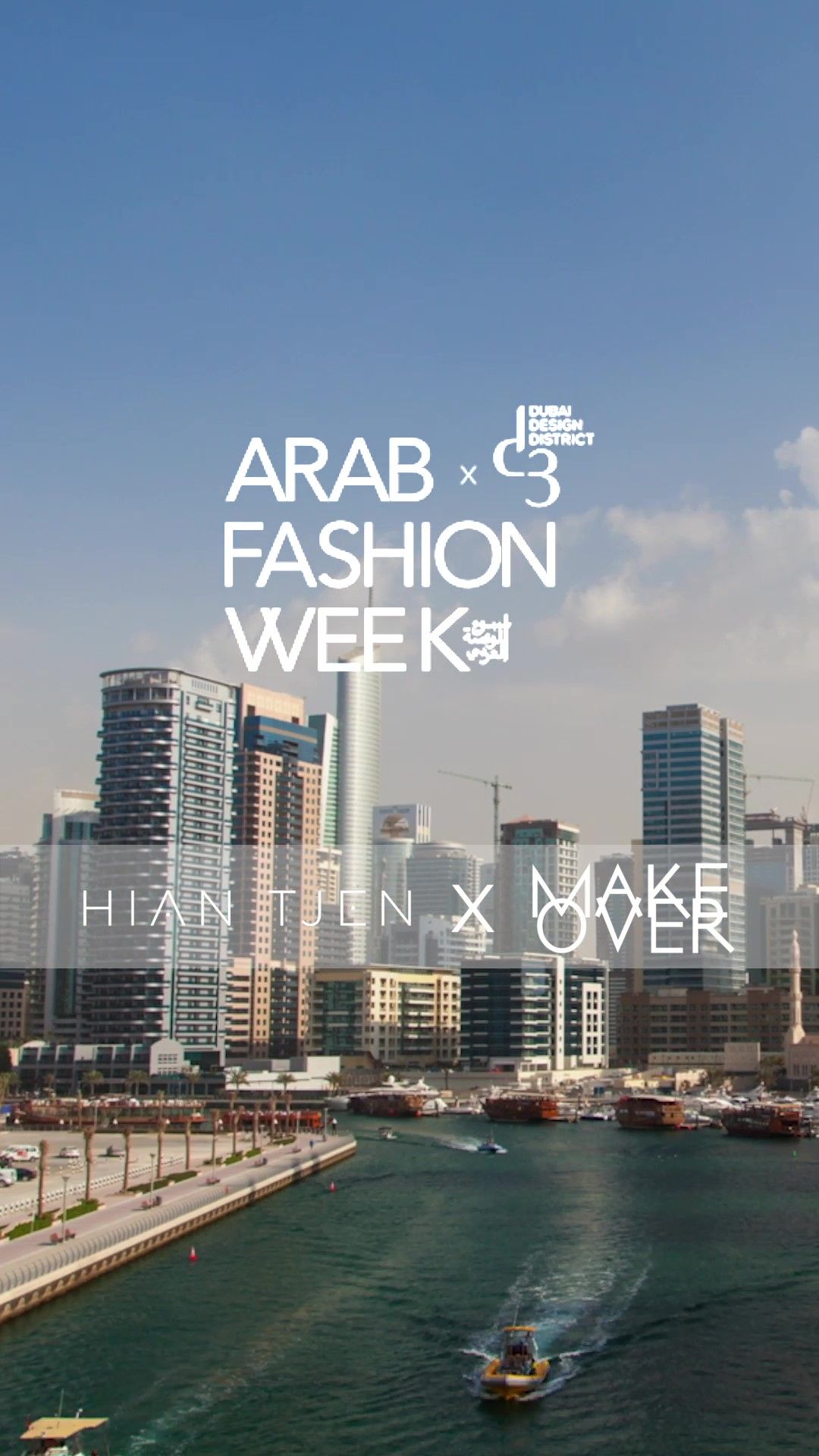 Hian Tjen x Make Over di Arab Fashion Week 2022/2023