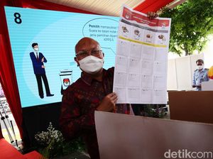 Simulasi Pemilu 2024 dengan Surat Suara yang Lebih Sederhana