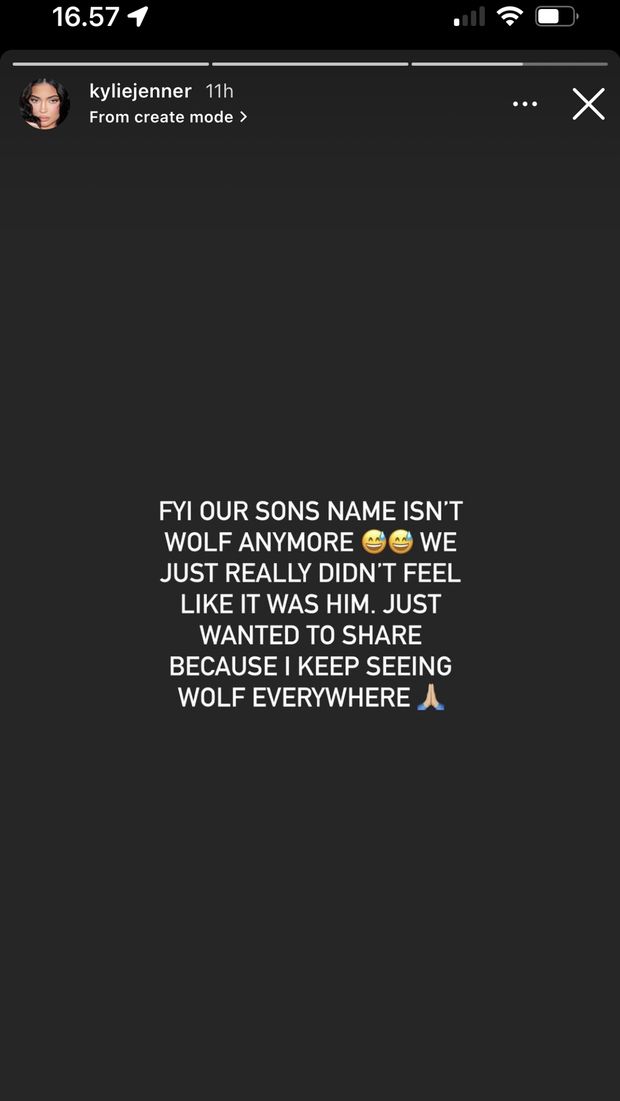 Kylie Jenner Umumkan Nama Anak Keduanya Tak Lagi Wolf