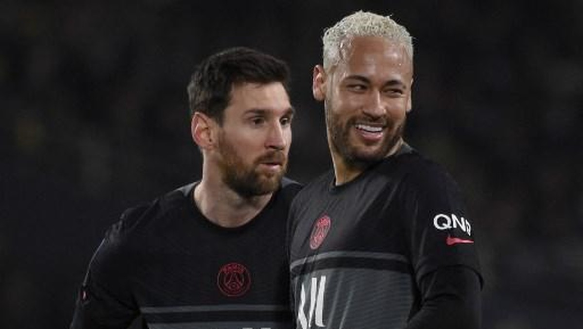 Neymar dan Messi jelas ada di urutan dua besar. Foto: AFP/SEBASTIEN SALOM-GOMIS