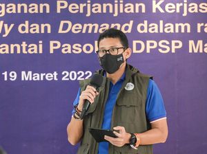Sandiaga Minta Maaf soal Macet Karambol MotoGP, Curhat Pesawat Delay Sandiaga Minta Maaf soal Macet Karambol MotoGP, Curhat Pesawat Delay