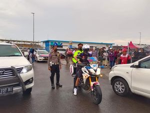 Cerita Polisi yang Motor Patwalnya Dibajak Morbidelli di Lombok Cerita Polisi yang Motor Patwalnya Dibajak Morbidelli di Lombok