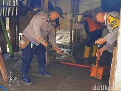 Banjir di Pesanggaran Banyuwangi Surut, Tanggul Diperbaiki