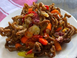 Resep Oseng Mercon Usus Ayam yang Gurih Pedasnya Nampol