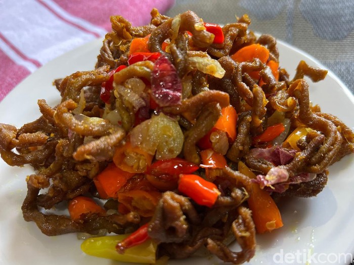 Resep Oseng Mercon Usus Ayam. Resep Oseng Mercon Usus Ayam Yang Gurih Pedasnya Nampol