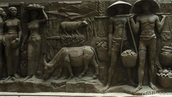 Before After Relief Sarinah Dipamerkan, Kata Mega Sempat Disembunyikan