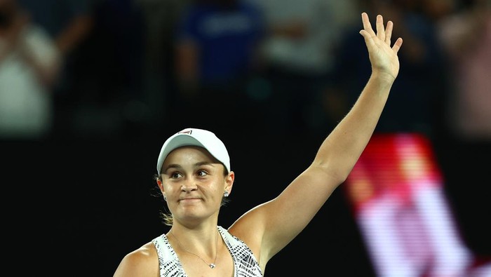 Ashleigh Barty, petenis nomor satu dunia, mengumumkan pensiun di usia 25 tahun. (Foto: Getty Images/Clive Brunskill)