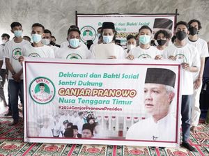 Gelar Baksos di Pesantren, Santri di NTT Dukung Ganjar Presiden 2024