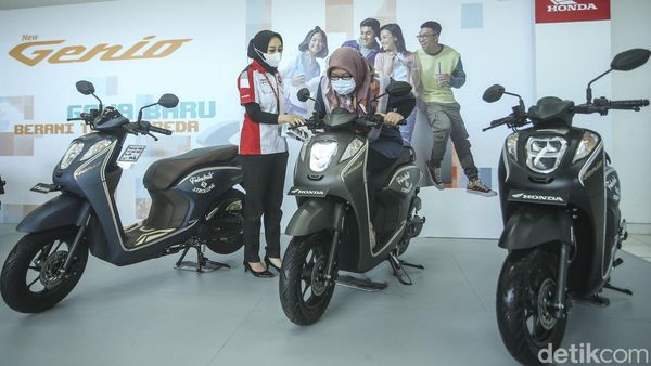 Honda Genio Tampil dengan Gaya Baru