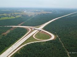 Penampakan Arus Mudik di Tol Trans Sumatera Medan-Tebing Tinggi