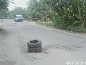 Jalan Bayat-Cawas Klaten Banyak Lubang, Sering Picu Kecelakaan