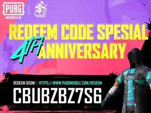 Ini Kode Redeem PUBG Mobile Gratis, Rayakan 4th Anniversary