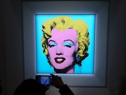 Top! Lukisan Marilyn Monroe Laku Rp 2,8 Triliun